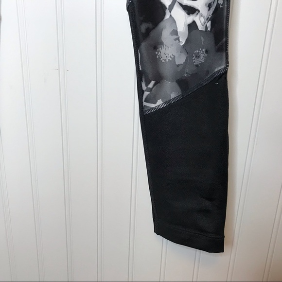 Mondetta Small Petite Athletic Active Pants Black Tie Dye Yoga Stretch Long Knit - Picture 5 of 9